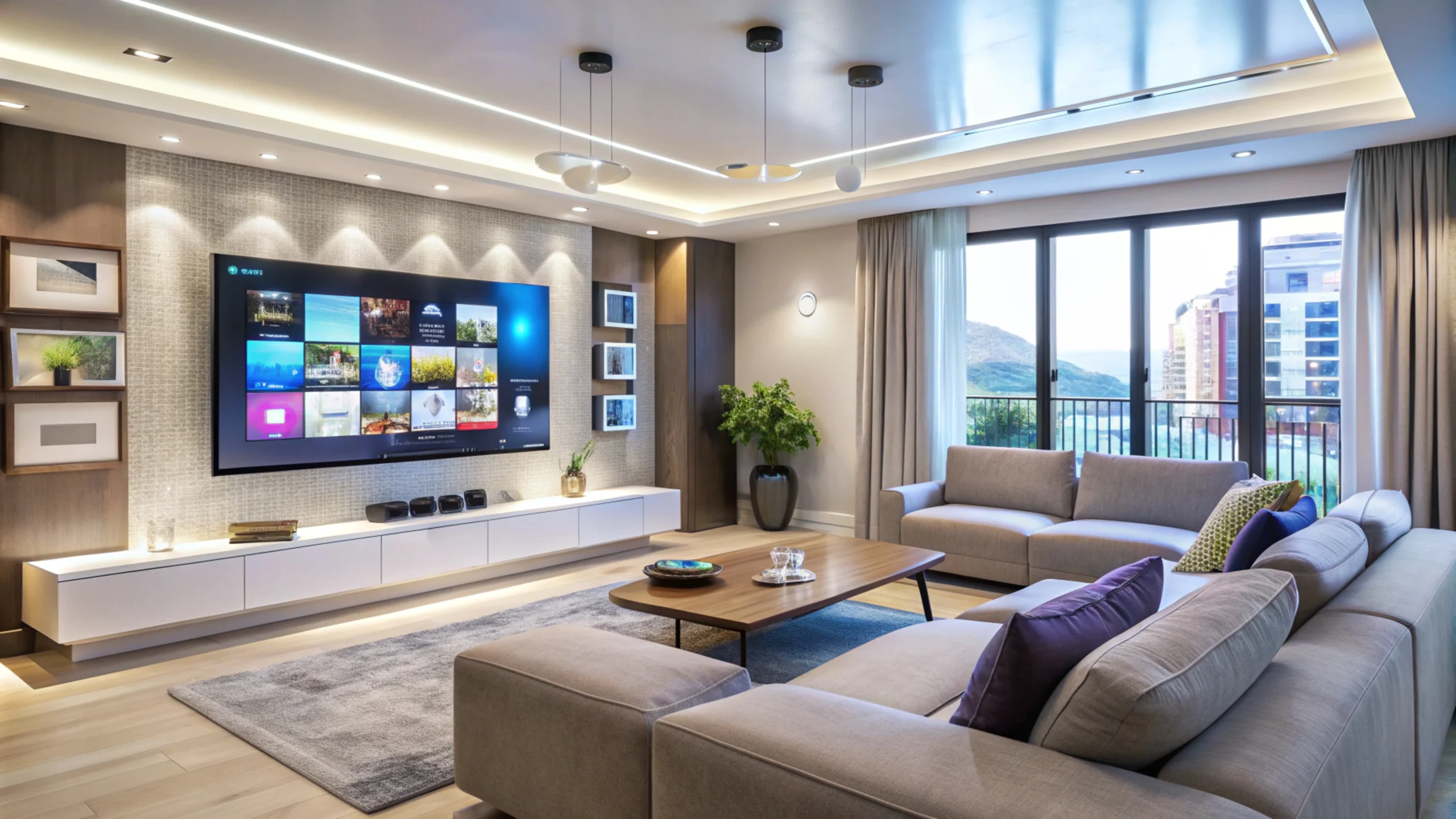 Customized TV panel