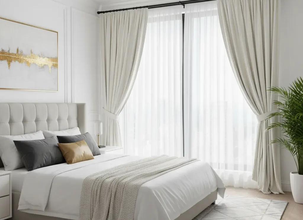 Best Curtain Colors for a Cozy Bedroom