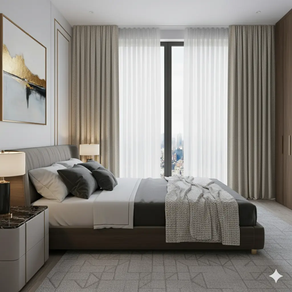 Best Curtain Colors for a Cozy Bedroom