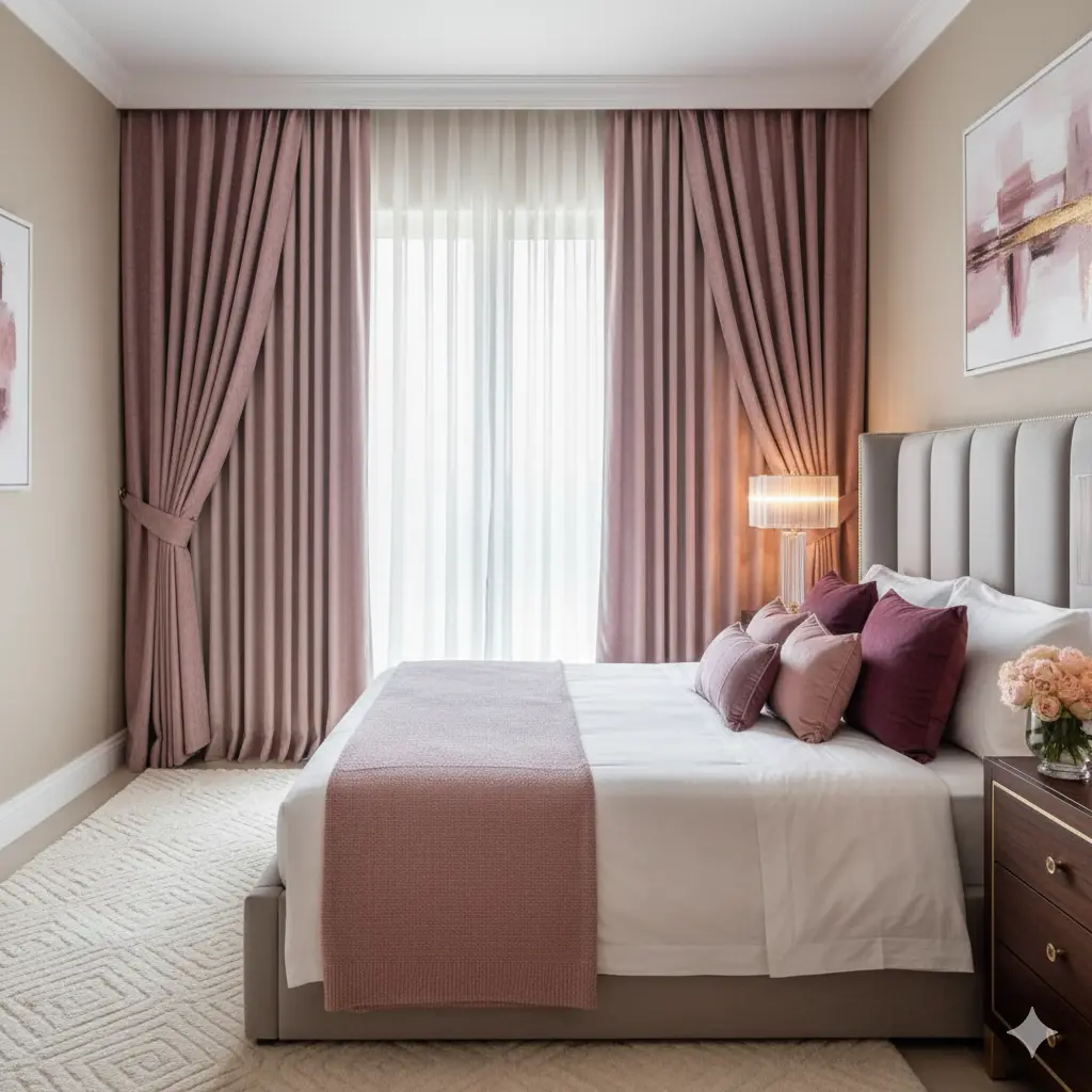 Best Curtain Colors for a Cozy Bedroom