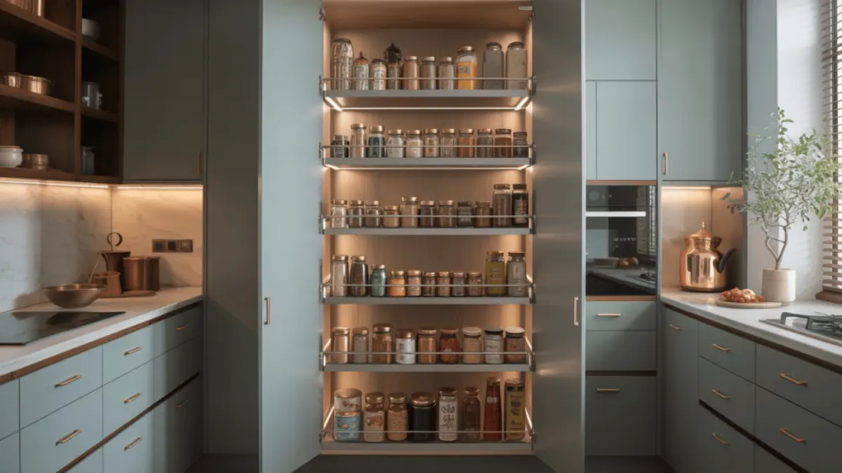 Pantry Room Designs in UAE Villas