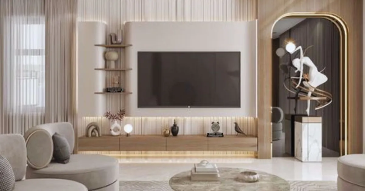 Tv media wall in dubai