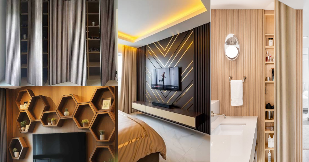 Combining Wall Paneling with Storage Solutions