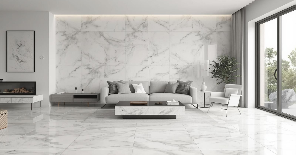 Marble-Effect Panels for a Luxury Finish