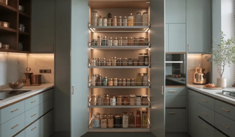 Pantry Room Designs in UAE Villas